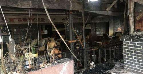 Cafe Bravo restaurant at Uganda House burns to ashes