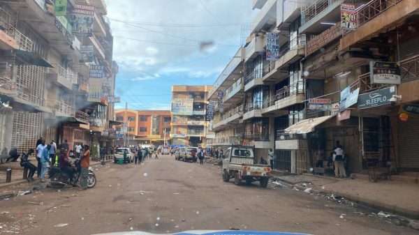 Traders in Kampala on shut-down strike against unfair taxes