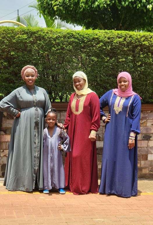 Faridah Nakazibwe with her children