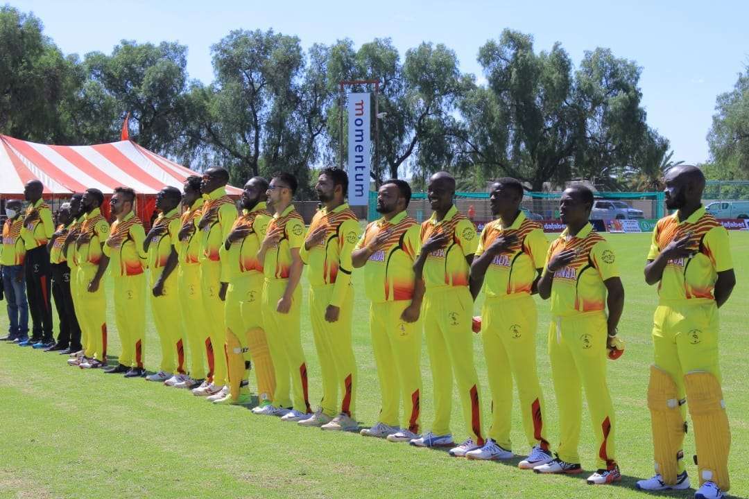 cricket cranes national team preparing for a game