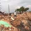 houses destroyed by NEMA while evicting wetland encroachers in lubigi