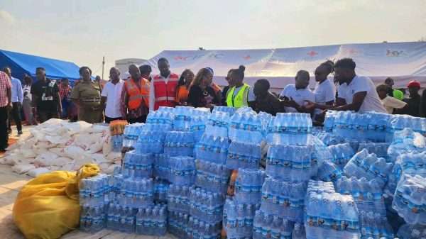 spice diana donates relief items